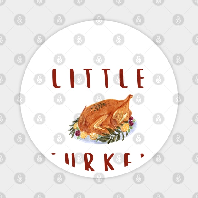 Little Turkey Magnet by Mplanet